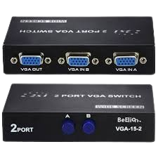 SWITCH VGA 2 PUERTOS SOPORTA HASTA 1920 X 1440