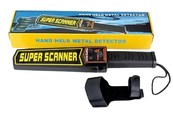 DETECTOR MANUAL DE METALES SUPER SCANNER