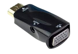 ADAPTADOR HDMI M A VGA H CON AUDIO SIN CABLE INT.CO - NO ES BIDIRECCIONAL