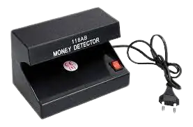 DETECTOR ELÉCTRICO DE BILLETES FALSOS AD-118AB