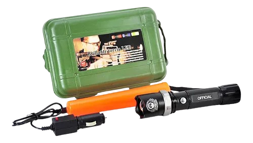 LINTERNA TACTICA SWAT 1200 LUMENS FULL - ESTUCHE RÍGIDO
