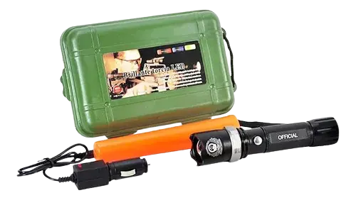 LINTERNA TACTICA SWAT 1200 LUMENS FULL - ESTUCHE RÍGIDO