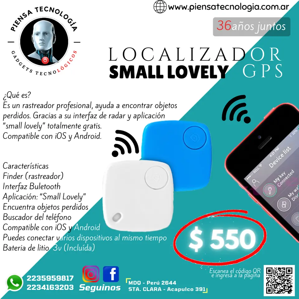 LOCALIZADOR SMALL LOVELY