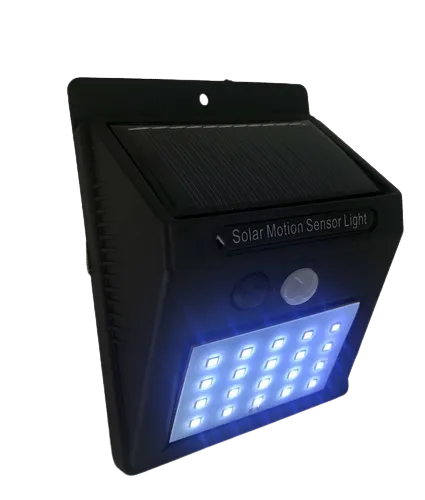 REFLECTOR SOLAR 20 LEDS CON SENSOR DE MOVIMIENTO