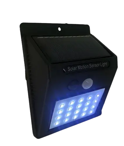 REFLECTOR SOLAR 20 LEDS CON SENSOR DE MOVIMIENTO