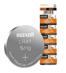 PILA DE LITIO BOTÓN LR41 MAXELL