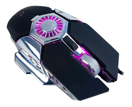 ST-WIND X // MOUSE GAMER NOGA RETROILUMINADO CON COOLER - 8000 DPI