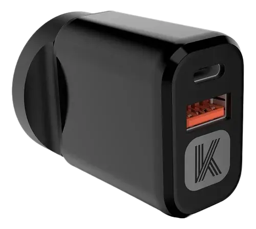 CABEZAL KARSEN 25W - USB + TIPO C - CARGA RAPIDA - CAR-2501