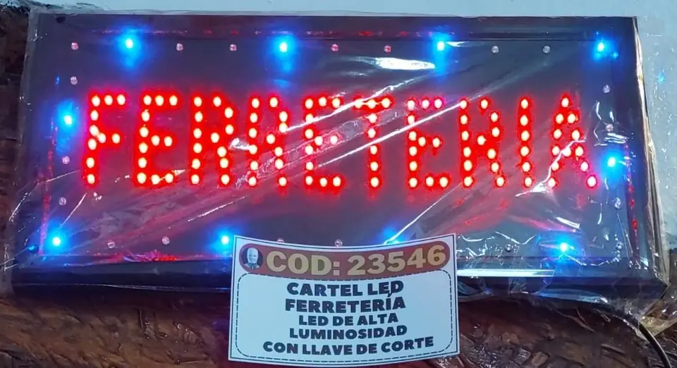 CARTEL LED PREMIUM PARA FERRETERIA