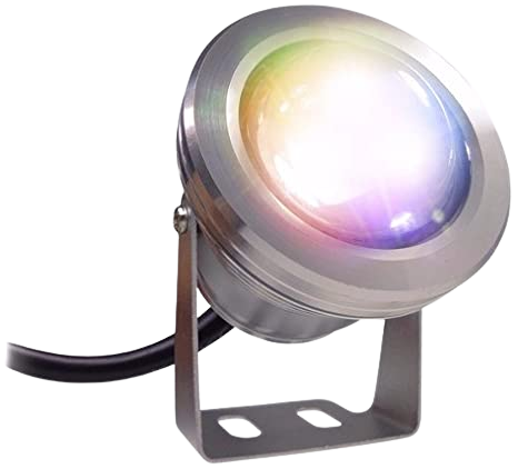 REFLECTOR LED RGB IP67 PARA PILETA - EXTERIOR - CONTROL REMOTO - 12V