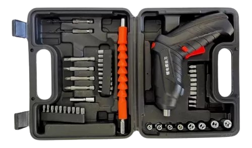 DESTORNILLADOR RECARGABLE USB - 47 PIEZAS