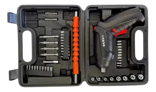 DESTORNILLADOR RECARGABLE USB - 47 PIEZAS