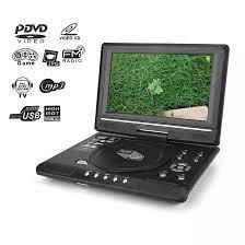 DVD PORTÁTIL - LMD-998 - 9,8" - JUEGOS - TV - FM - USB - VARIOS FORMATOS DE VIDEO
