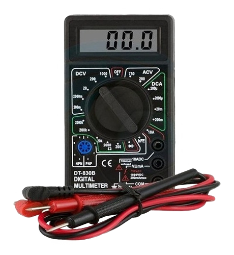 TESTER DIGITAL VT-POWER DT-830D CON BUZZER