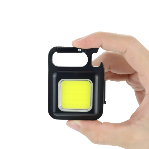 LLAVERO MINI LINTERNA COB MULTIFUNCIÓN