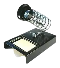 SOPORTE PARA SOLDADOR CON BASE Y PAÑO MEGALITE S-5