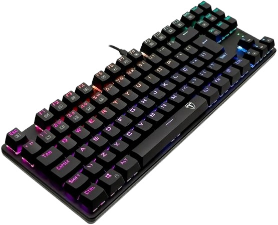 TECLADO MECÁNICO TGK315 T-DAGGER BORA BLACK 80% TECLA ROJA - TECLAS DE REPUESTO Y HERRAMIENTAS