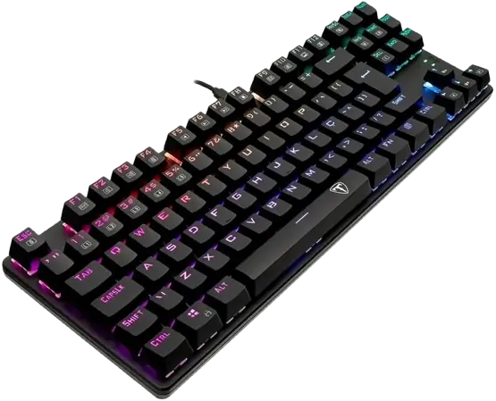 TECLADO MECÁNICO TGK315 T-DAGGER BORA BLACK 80% TECLA ROJA - TECLAS DE REPUESTO Y HERRAMIENTAS