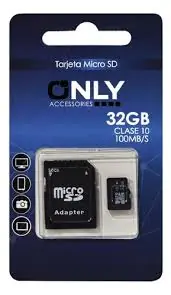 MEMORIA MSD ONLY 32 GB - CLASE 10 - 100 MB/S