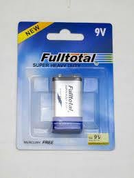 BATERÍA 9V FULLTOTAL - CARBÓN