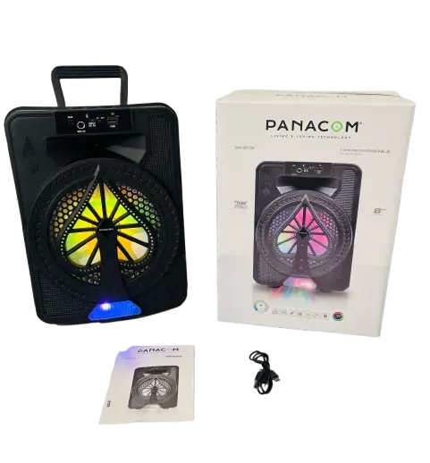 PARLANTE BT 8" PANACOM AS DE PICAS SP-3103