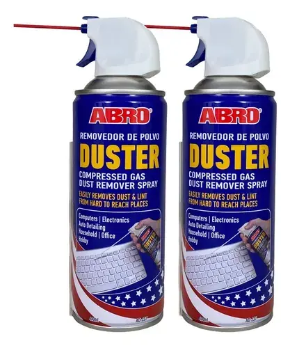 AIRE COMPRMIDO - REMOVEDOR DE POLVO - ABRO 400ML