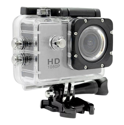 EXTREM CAM 4K - CÁMARA DEPORTIVA P/DEPORTES  EXTREMOS - SUMERGIBLE 30 M. - FULL HD 1080P - PANTALLA 2´´ - CON ACCESORIOS - WIFI