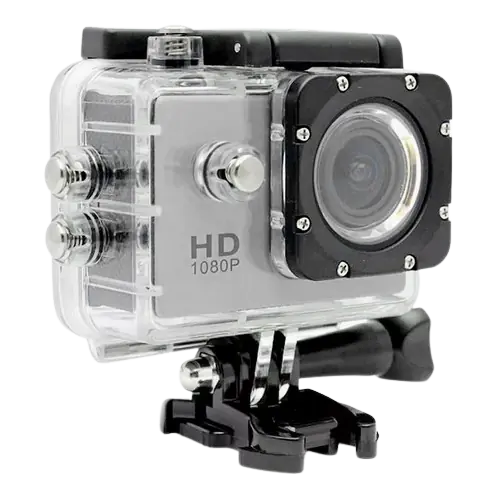 EXTREM CAM 4K - CÁMARA DEPORTIVA P/DEPORTES  EXTREMOS - SUMERGIBLE 30 M. - FULL HD 1080P - PANTALLA 2´´ - CON ACCESORIOS - WIFI