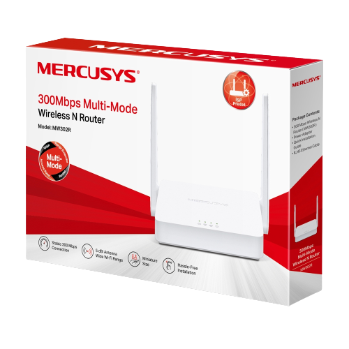 ROUTER INALÁMBRICO MERCUSYS MW302R - FUNCIÓN EXTENSOR DE RANGO
