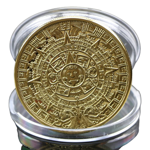 MONEDA CONMEMORATIVA DE PROFECÍA MAYA 2019