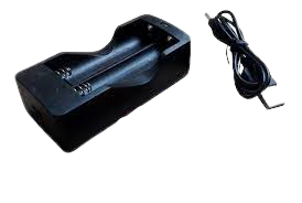 CARGADOR DE BATERÍA 18650 USB DOBLE