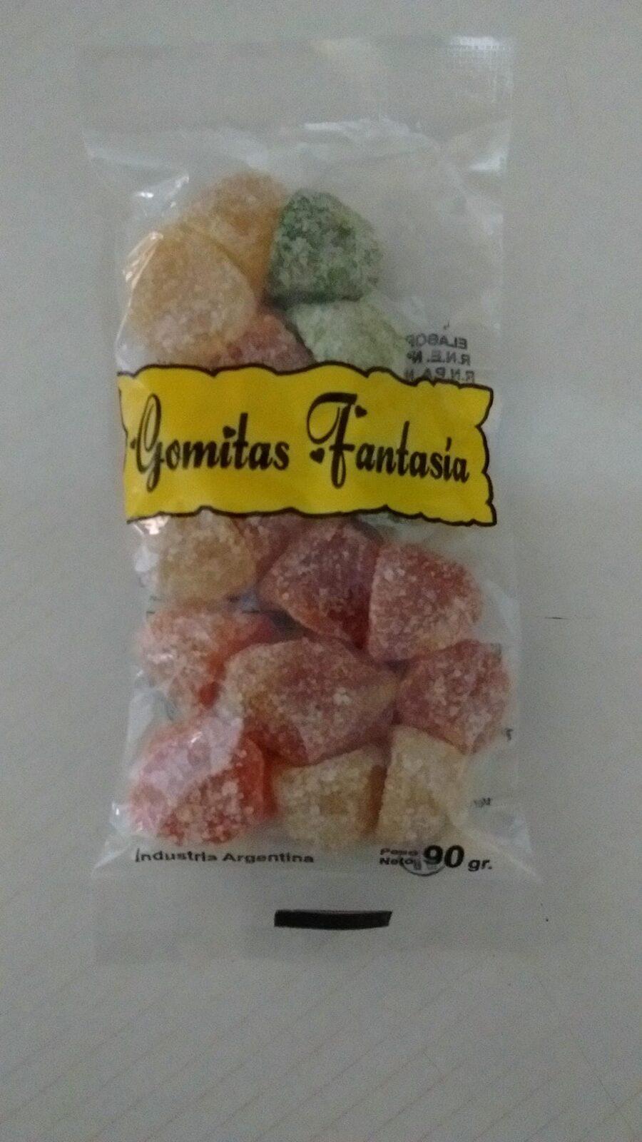 Gomitas fantasia frutal x 12u x 90grs