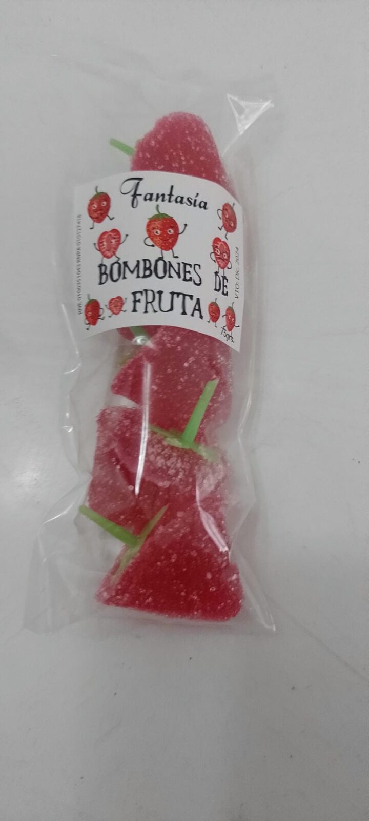 BOMBÓN DE FRUTILLAS x 5u x 14