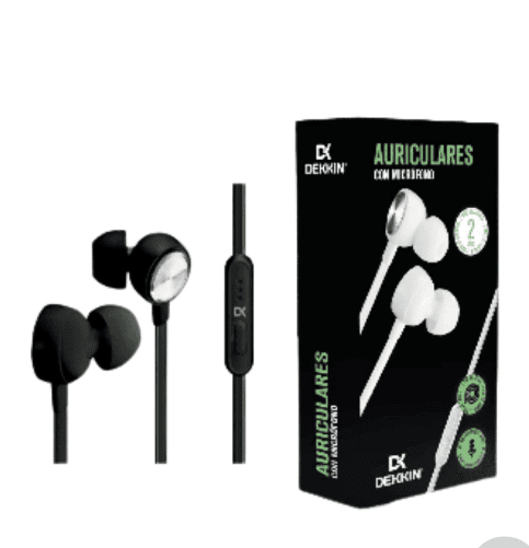 Auricular con micrófono x u.