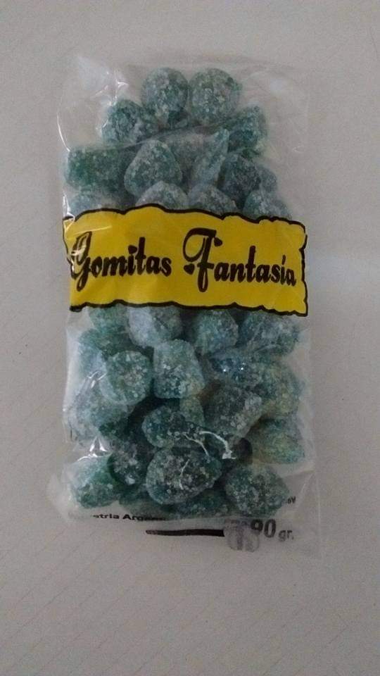 gomitas fantasia mentol x 12u x 90 grs