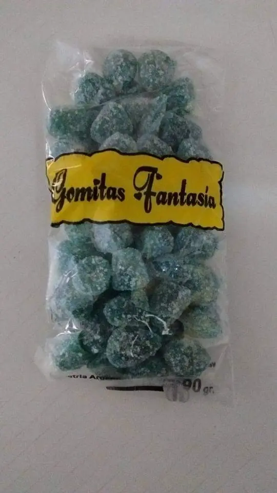 gomitas fantasia mentol x 12u x 90 grs
