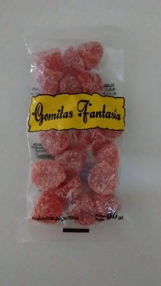 Gomitas fantasia frutilla x 12u x 90 grs