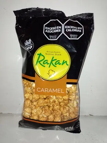 POCHOCLO RAKAN CARAMEL X 20U X 150 GRS