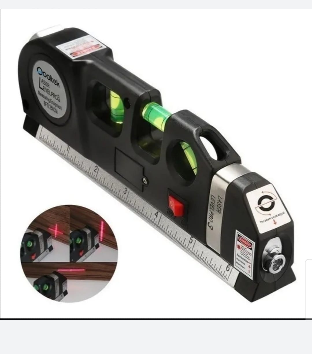 NIVEL LASER CON CINTA (U600)