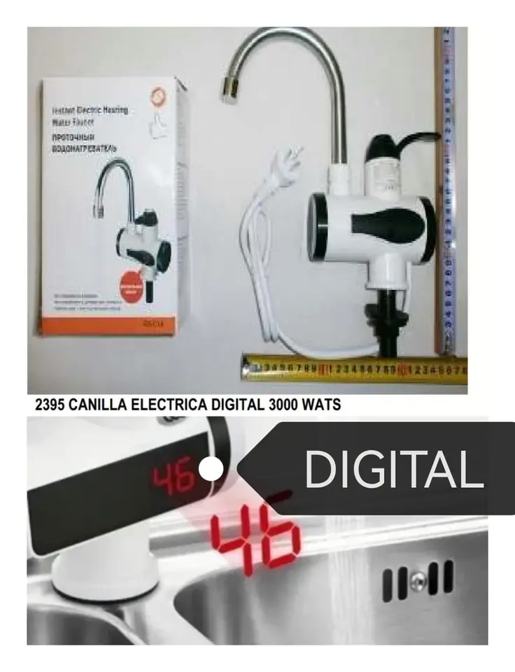 CANILLA ELECTRICA DIGITAL MESADA (U2500)