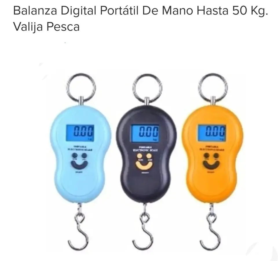 BALANZA DIGITAL PESCA 50 KG T/ CARITA (U270)