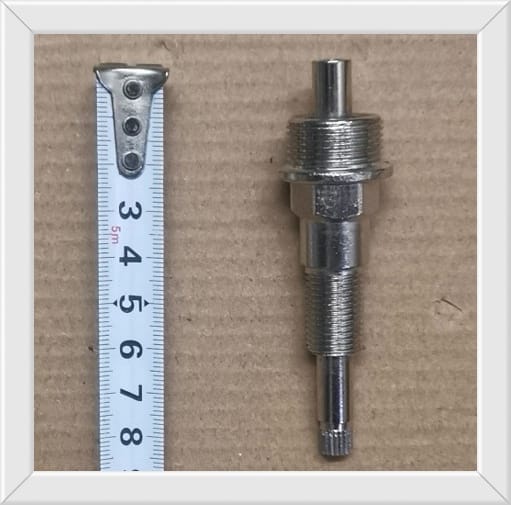 VASTAGO CABEZAL T/FV LARGO CROM. FINO BRONCE (U270)