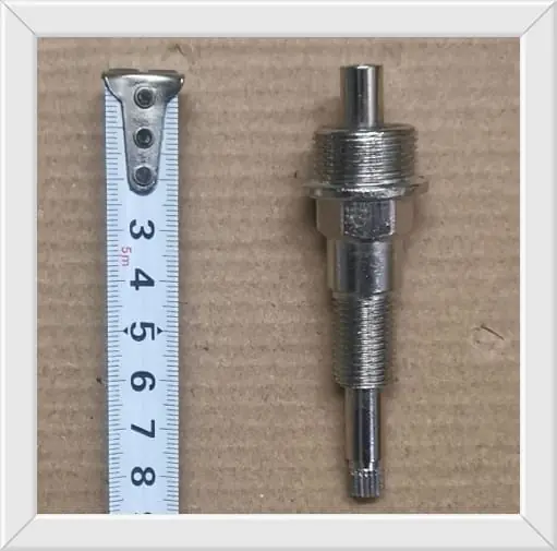 VASTAGO CABEZAL T/FV LARGO CROM. FINO BRONCE (U270)