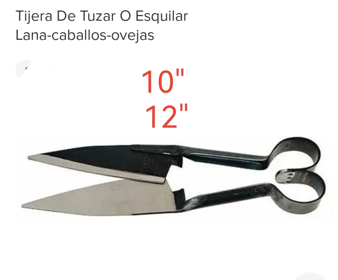 TIJERA ESQUILAR TUSSAR 10" (U370)