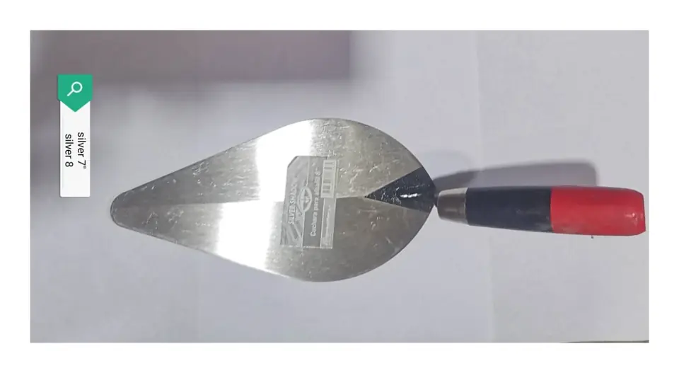 CUCHARA ALBAÑIL SILVER 7" (U160)