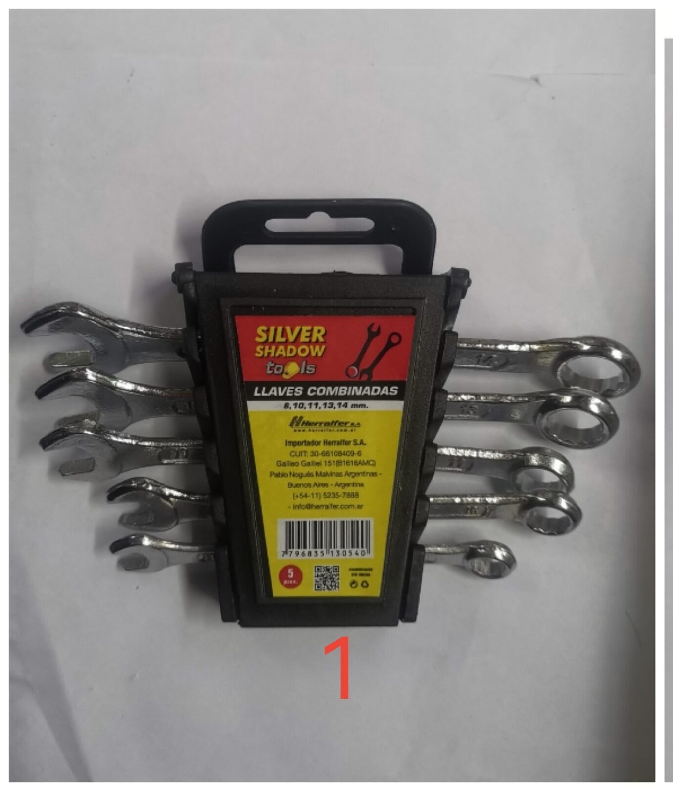 LLAVE COMBINADA X 5PZS MM (8,10,11,13,14) (U250)