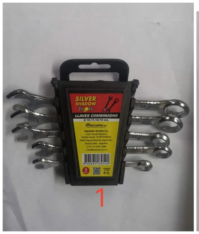 LLAVE COMBINADA X 5PZS MM (8,10,11,13,14) (U250)