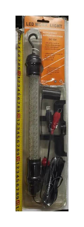 TUBO LED PORTATIL 12 V  AUTO TRABAJO (U500)