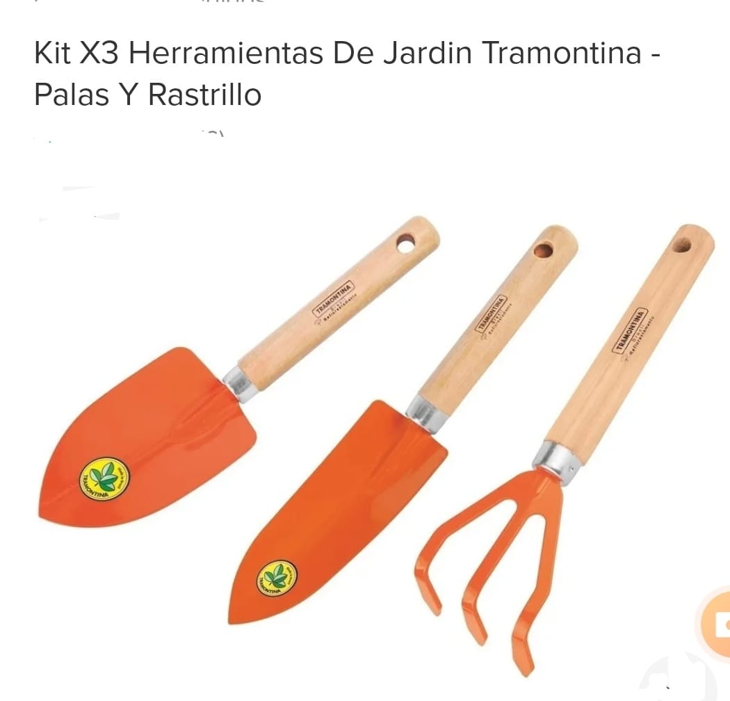 SET JARDIN X 3PZS TRAMONTINA (U620)