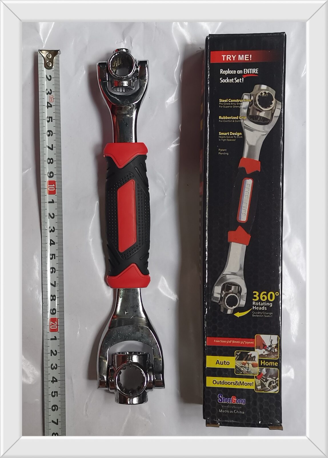 LLAVE CRIQUET GIRATORIA 48 IN 1 (U680)